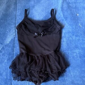 Black Tulle Skirted Leotard-size XS
